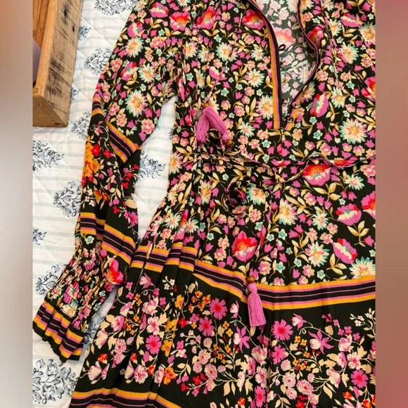 Spell Multicolor Floral Romper - Picture 2 of 6